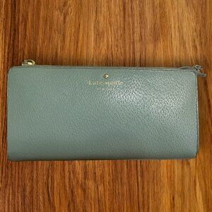 Kate Spade WRISTLET Grand Street Layton Double Zip CONTINENTAL Wristlet Wallet